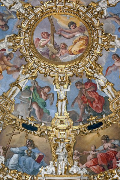 Interior of the Madonna della Ghiara, Reggio Emilia, Italy by Unknown